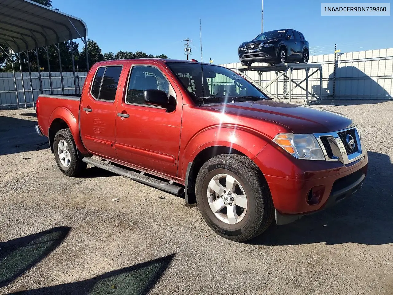 2013 NISSAN NAVARA (FRONTIER) VIN 1N6AD0ER9DN739860 — фото 4