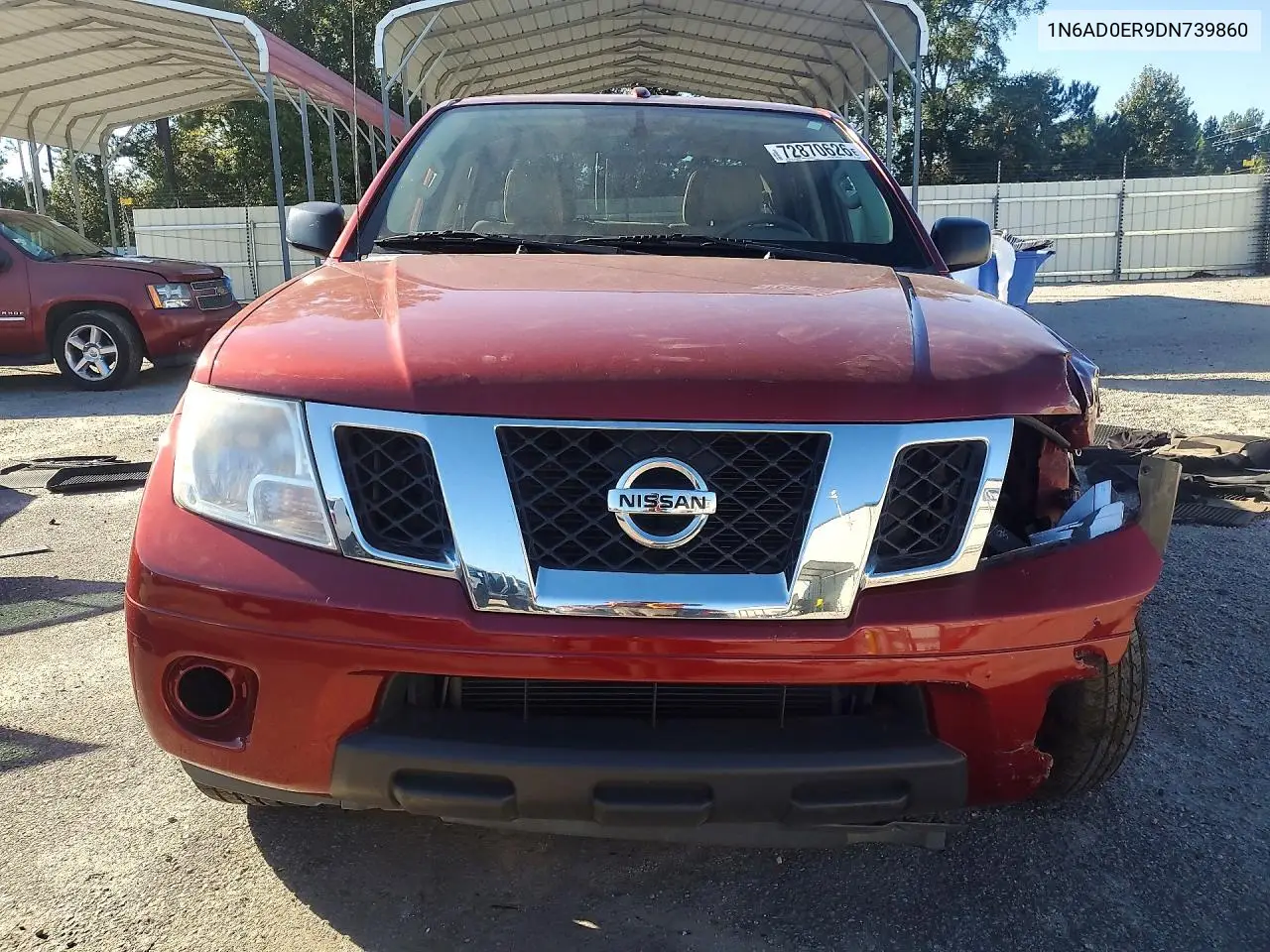 2013 NISSAN NAVARA (FRONTIER) VIN 1N6AD0ER9DN739860 — фото 5