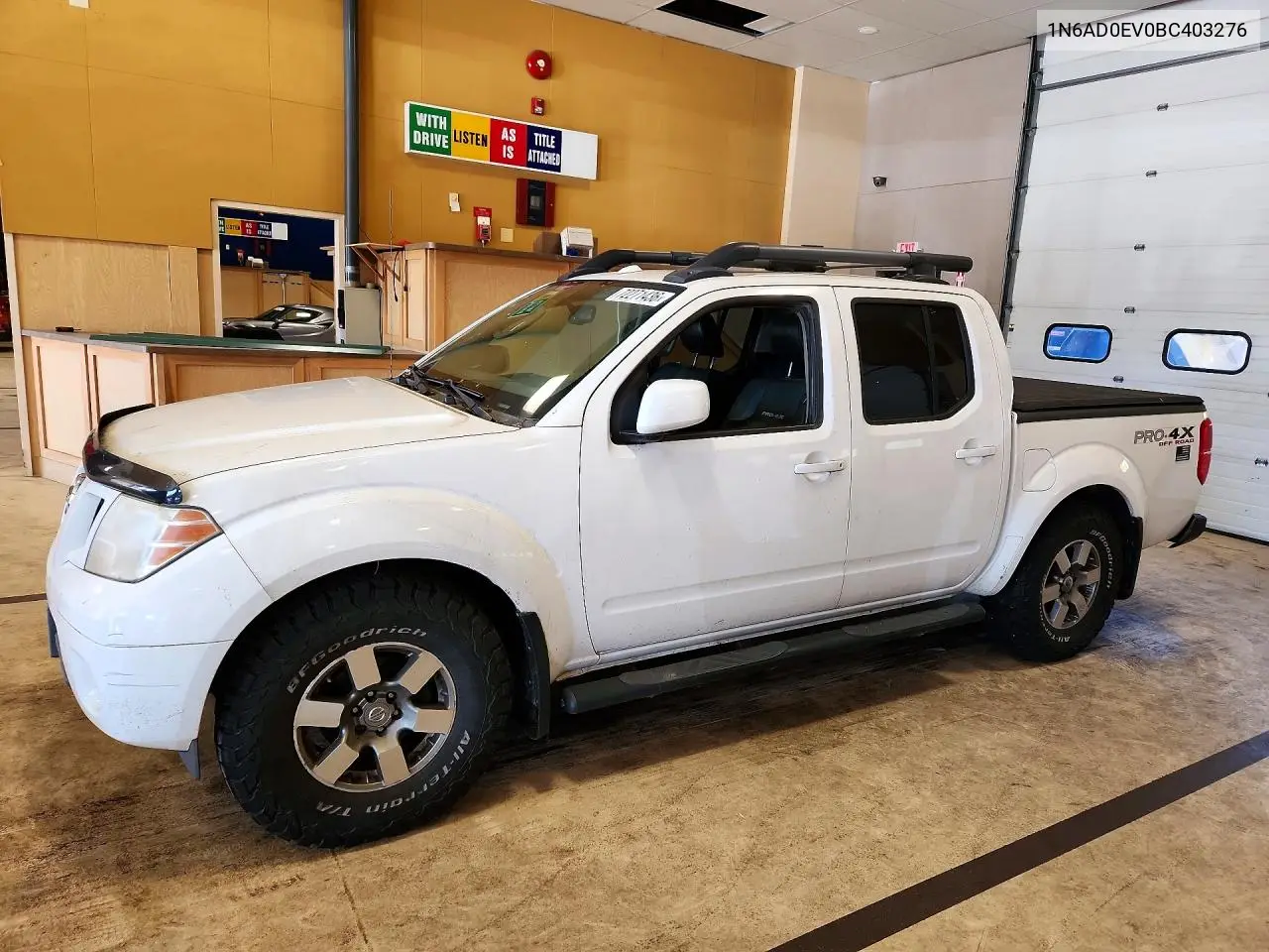 NISSAN NAVARA (FRONTIER) 2014, VIN 1N6AD0EV0BC403276