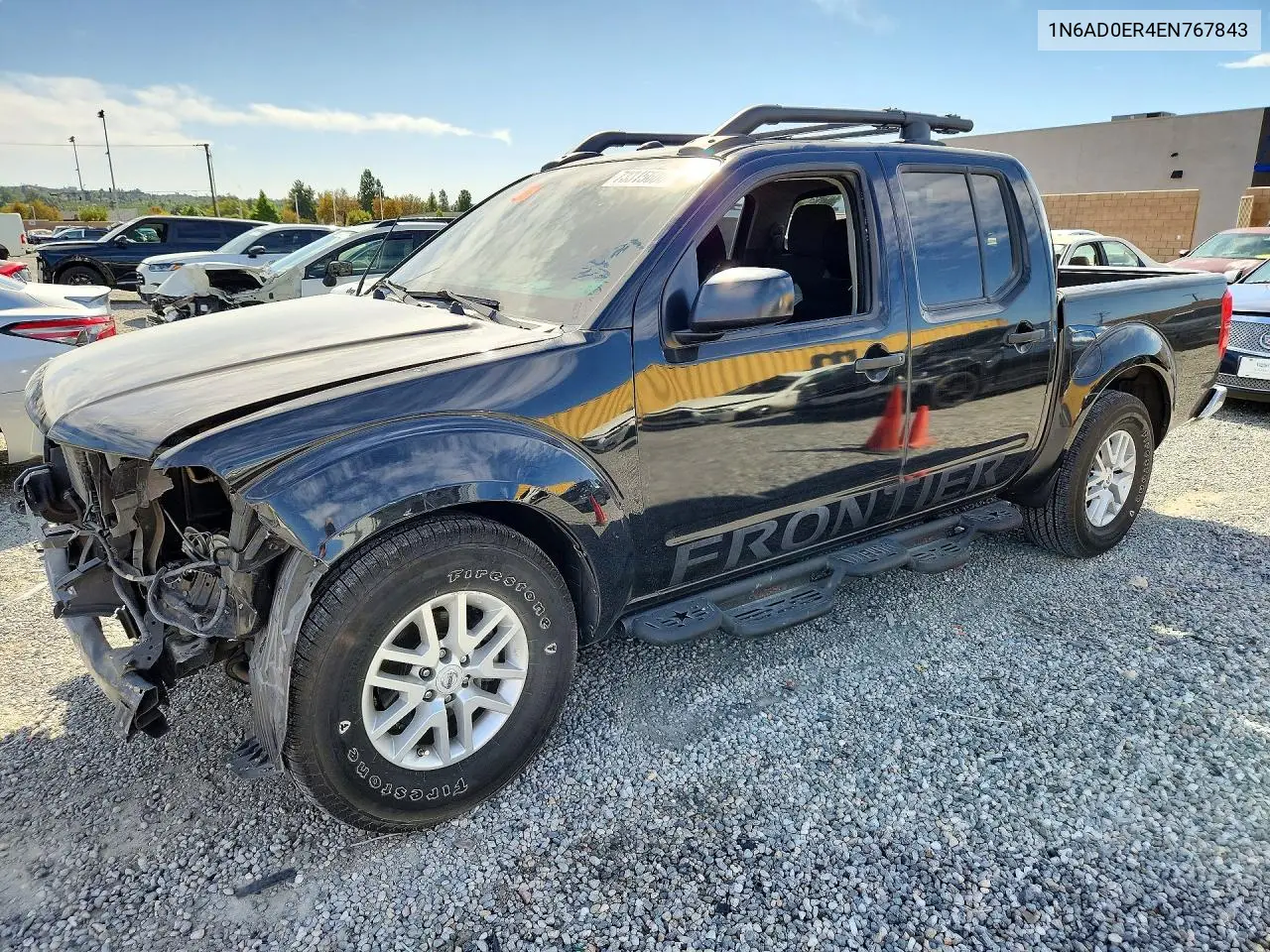 NISSAN NAVARA (FRONTIER) 2014, VIN 1N6AD0ER4EN767843