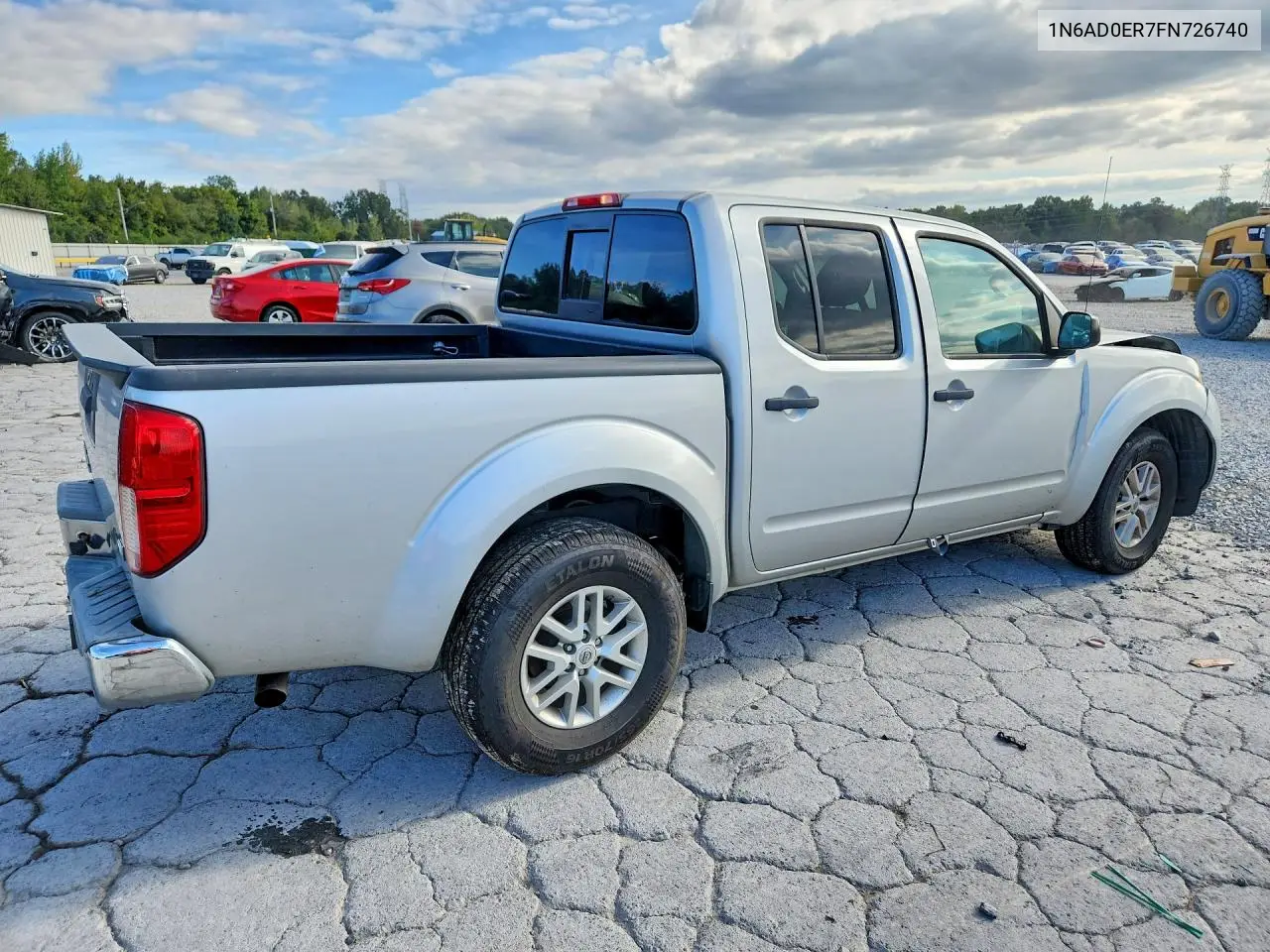 2015 NISSAN NAVARA (FRONTIER) VIN 1N6AD0ER7FN726740 — фото 3