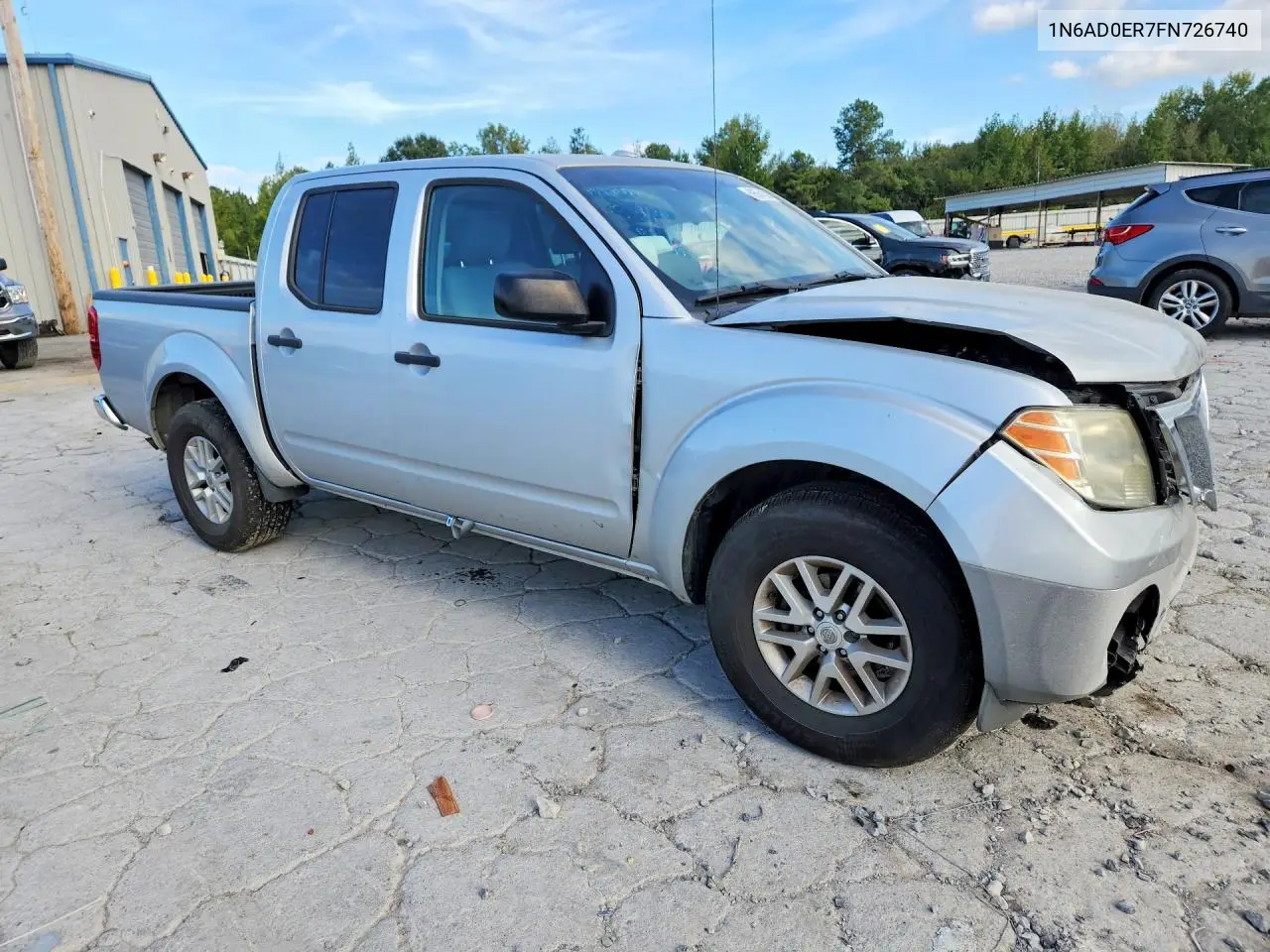 2015 NISSAN NAVARA (FRONTIER) VIN 1N6AD0ER7FN726740 — фото 4