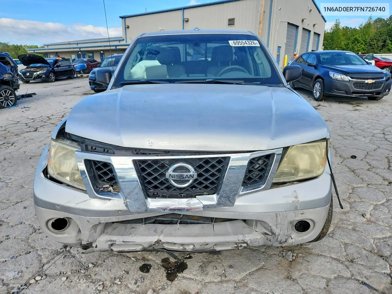 2015 NISSAN NAVARA (FRONTIER) VIN 1N6AD0ER7FN726740 — фото 5