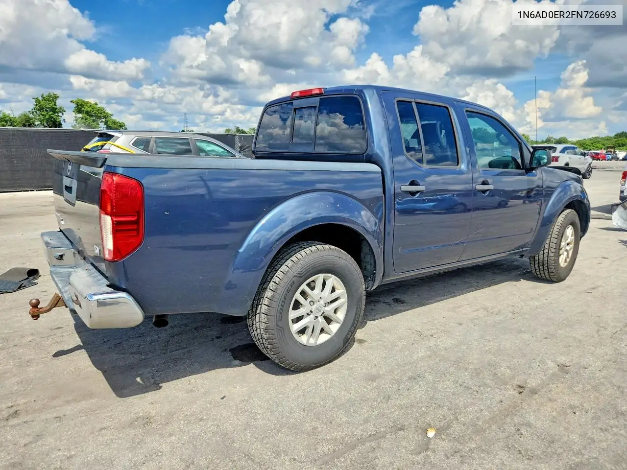 2015 NISSAN NAVARA (FRONTIER) VIN 1N6AD0ER2FN726693 — фото 3