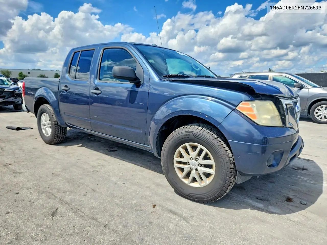 2015 NISSAN NAVARA (FRONTIER) VIN 1N6AD0ER2FN726693 — фото 4