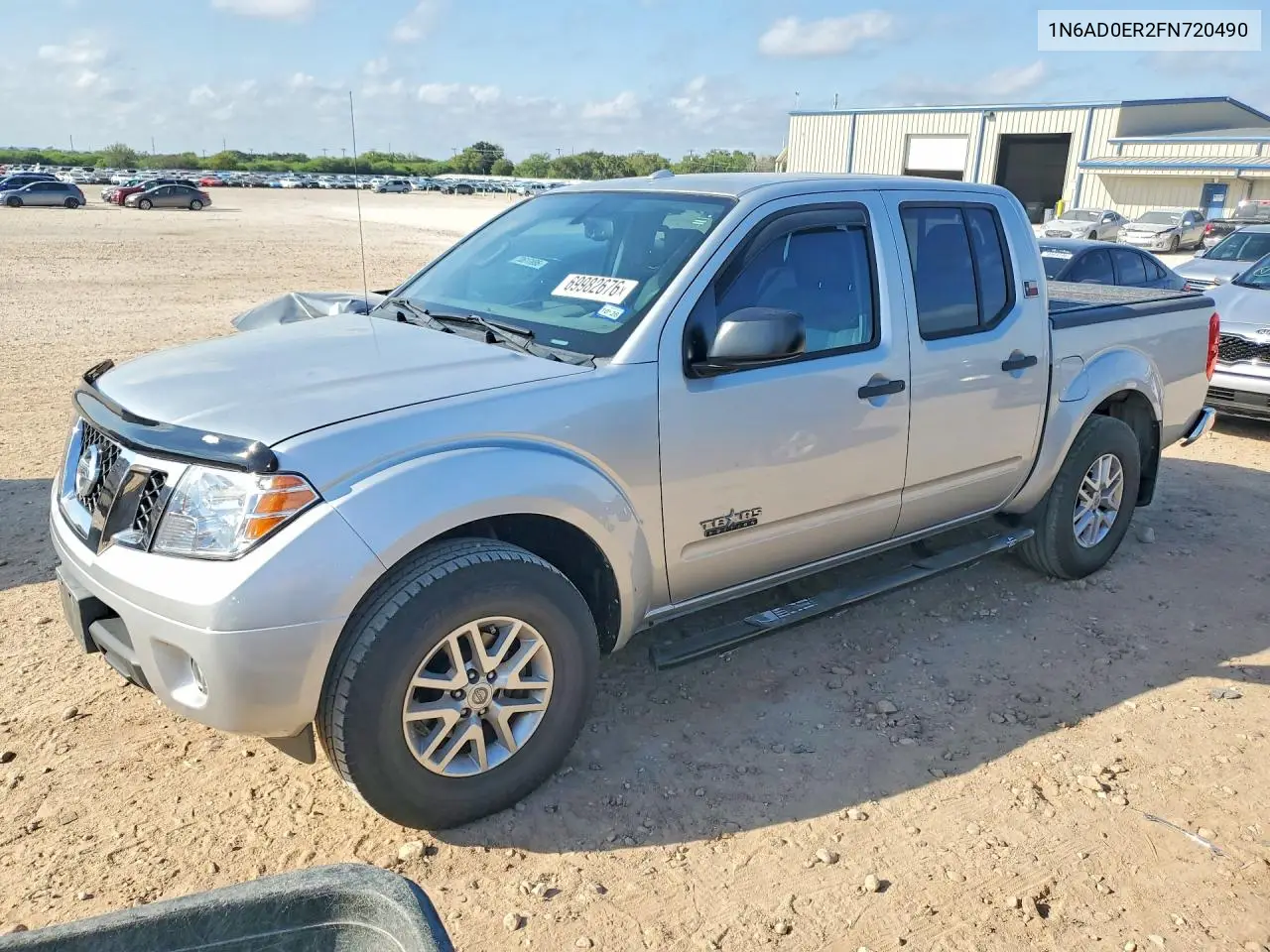 NISSAN NAVARA (FRONTIER) 2015, VIN 1N6AD0ER2FN720490