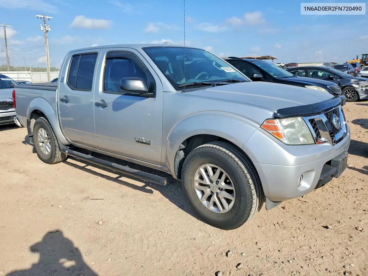 2015 NISSAN NAVARA (FRONTIER) VIN 1N6AD0ER2FN720490 — фото 4