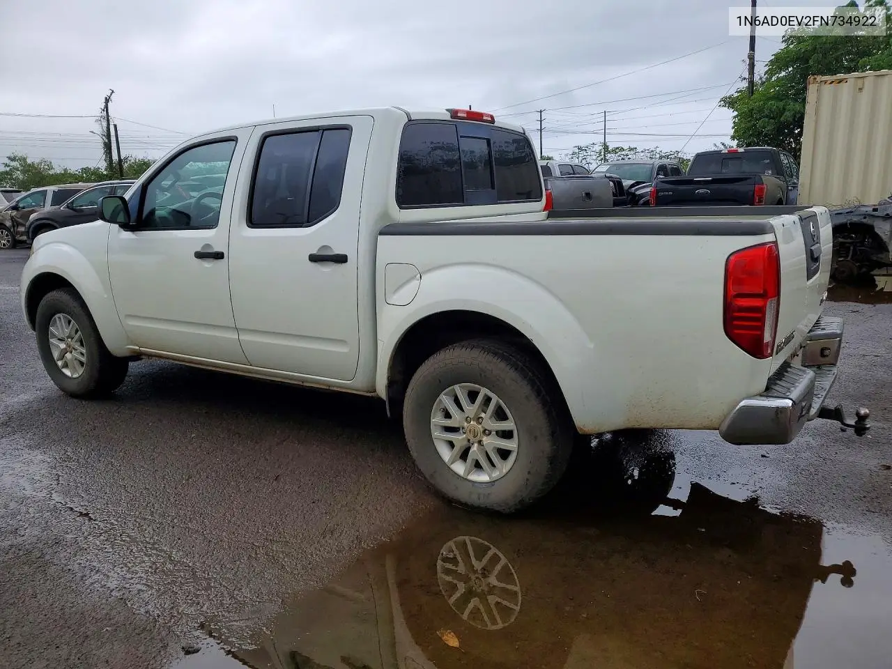 2015 NISSAN NAVARA (FRONTIER) VIN 1N6AD0EV2FN734922 — фото 2