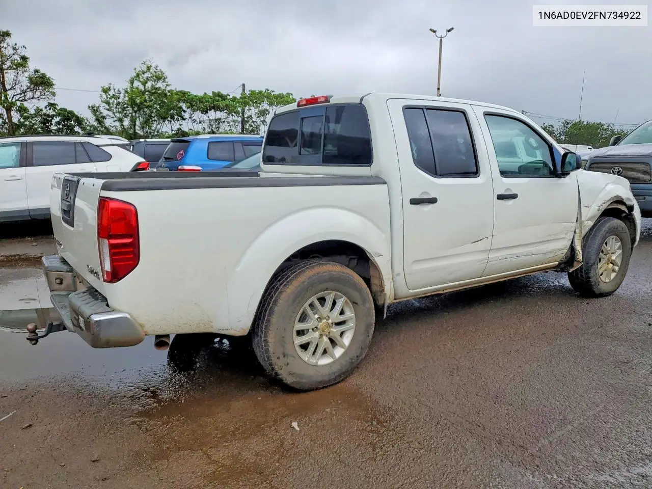 2015 NISSAN NAVARA (FRONTIER) VIN 1N6AD0EV2FN734922 — фото 3