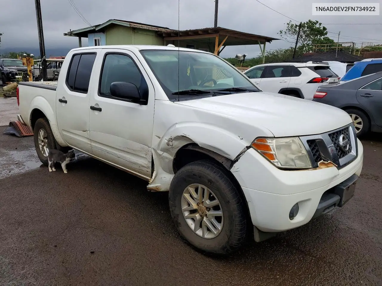 2015 NISSAN NAVARA (FRONTIER) VIN 1N6AD0EV2FN734922 — фото 4