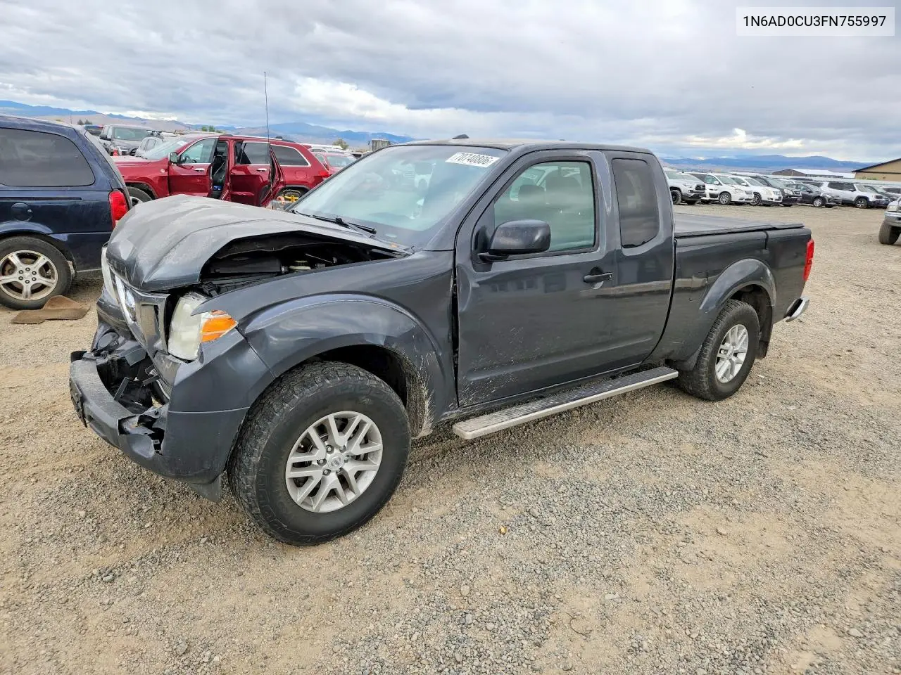 NISSAN NAVARA (FRONTIER) 2015, VIN 1N6AD0CU3FN755997