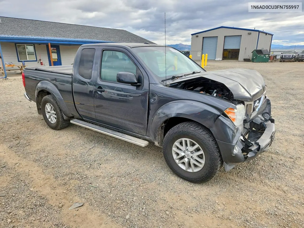 2015 NISSAN NAVARA (FRONTIER) VIN 1N6AD0CU3FN755997 — фото 4