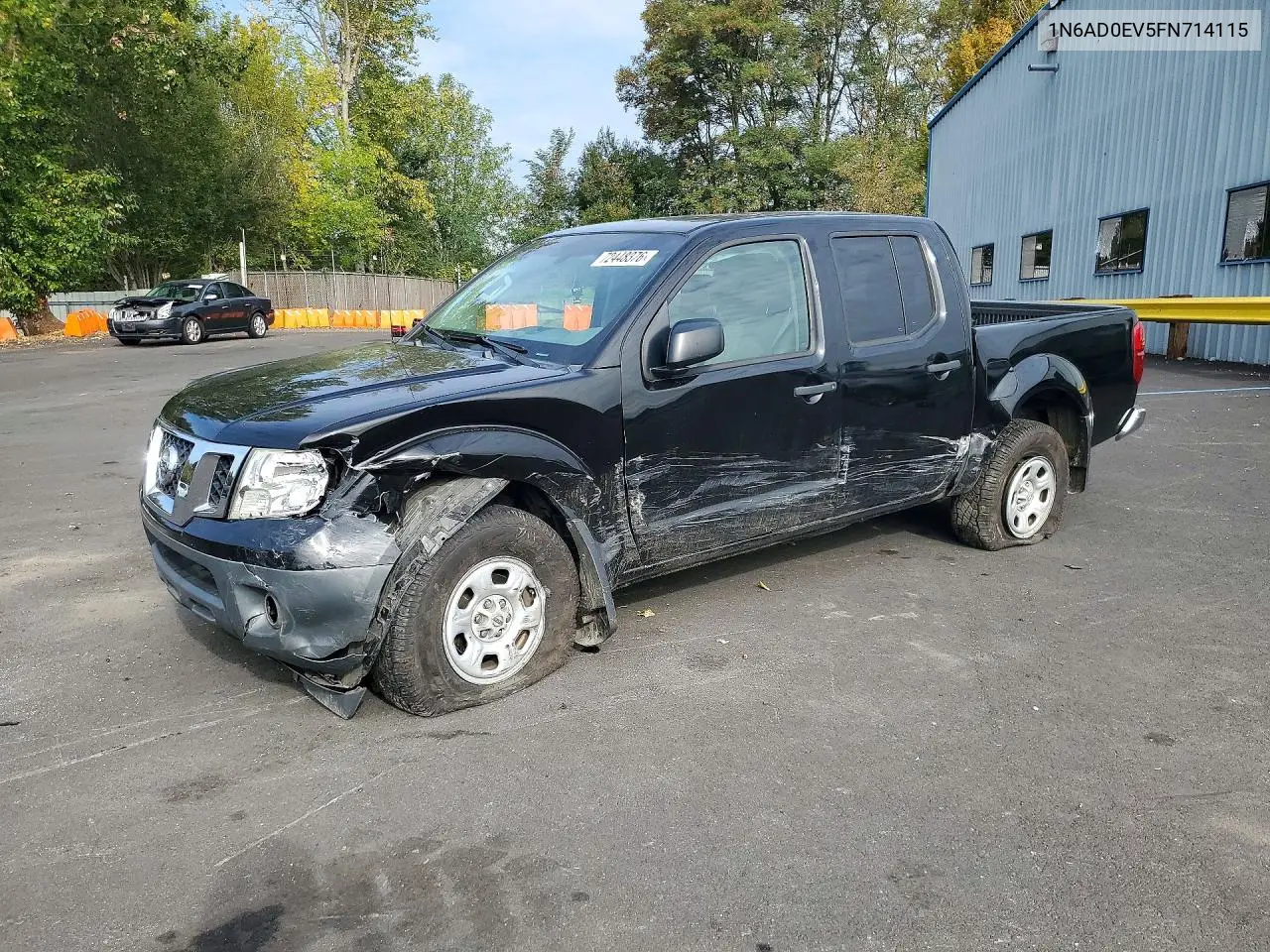 NISSAN NAVARA (FRONTIER) 2015, VIN 1N6AD0EV5FN714115