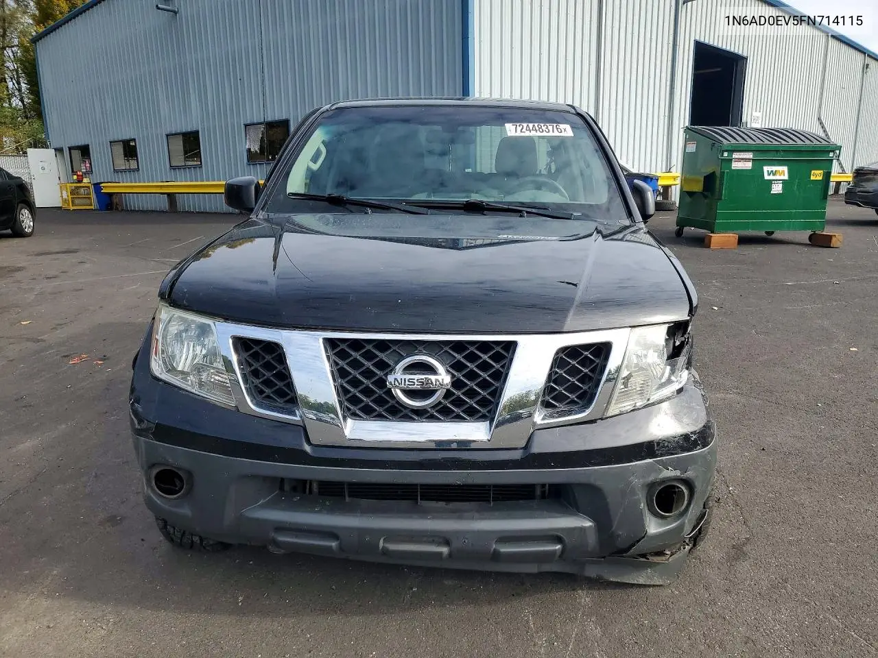 2015 NISSAN NAVARA (FRONTIER) VIN 1N6AD0EV5FN714115 — фото 5