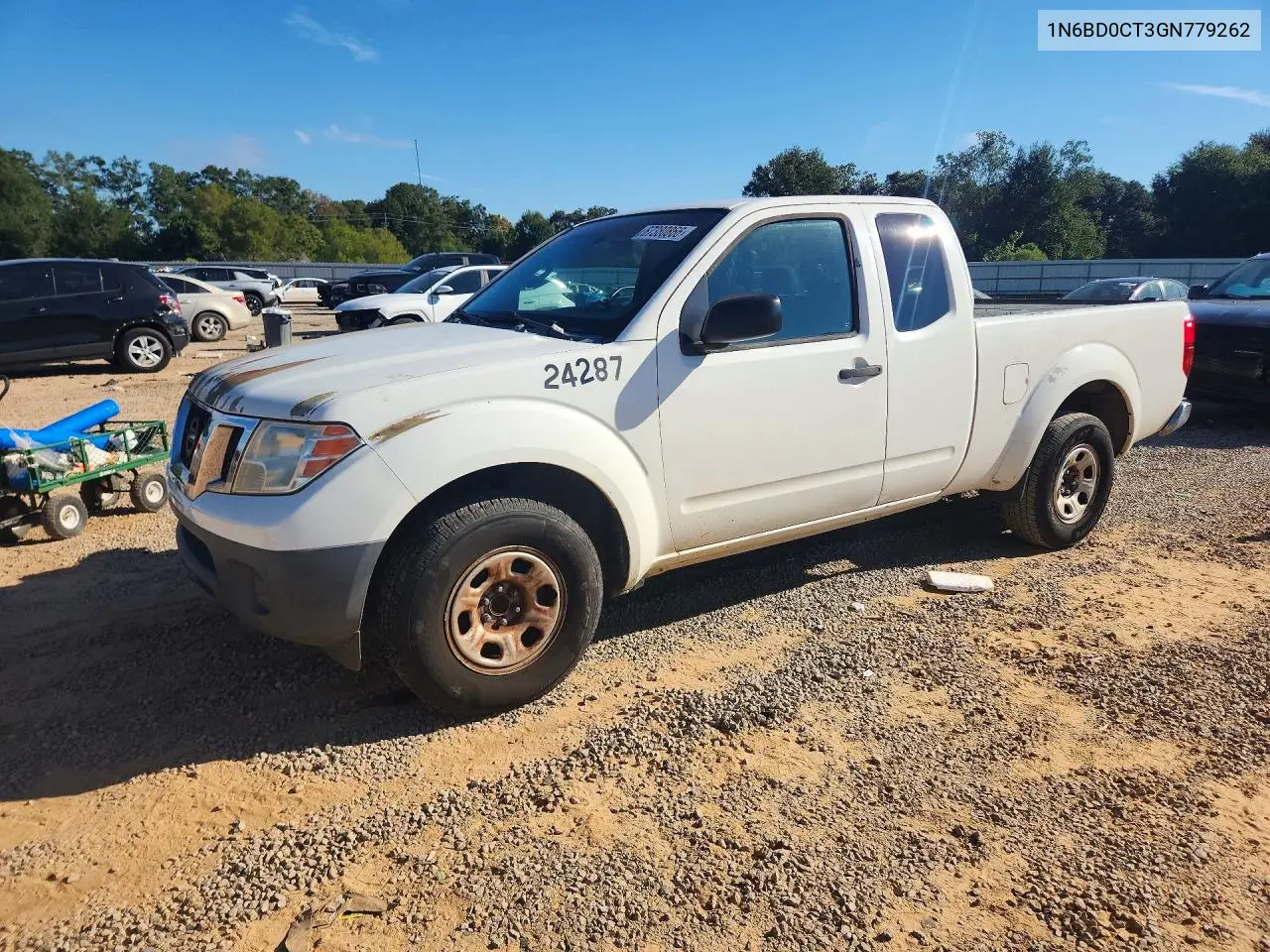 NISSAN NAVARA (FRONTIER) 2016, VIN 1N6BD0CT3GN779262
