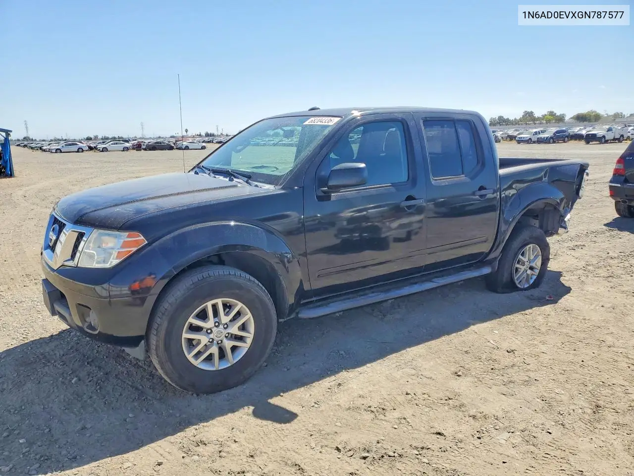 NISSAN NAVARA (FRONTIER) 2016, VIN 1N6AD0EVXGN787577