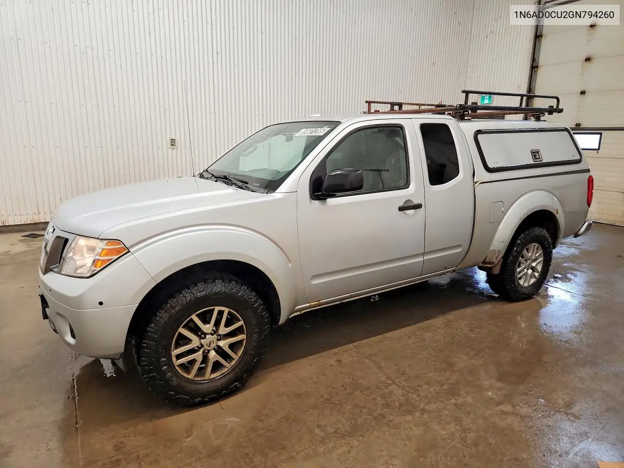 NISSAN NAVARA (FRONTIER) 2016, VIN 1N6AD0CU2GN794260