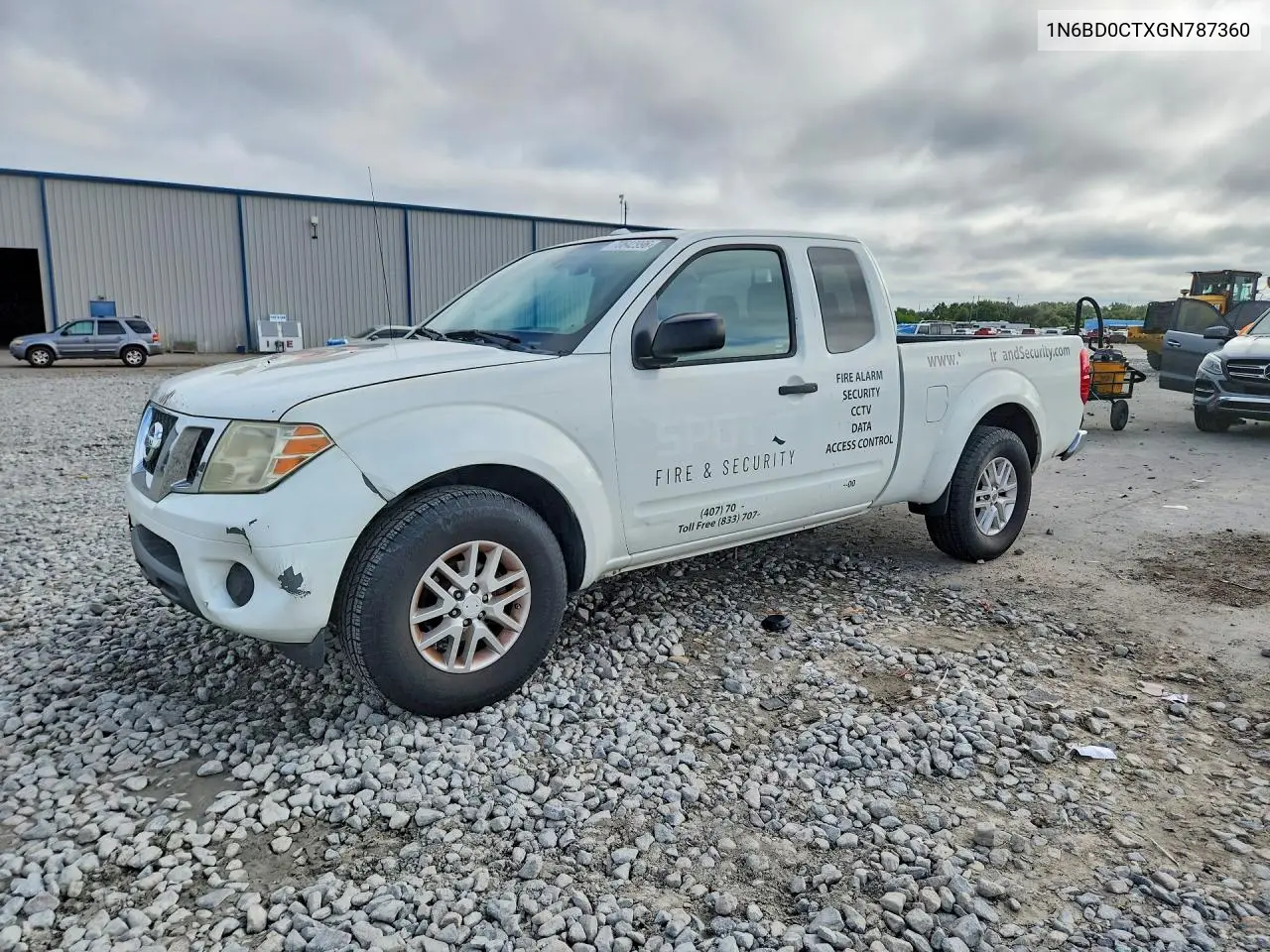 NISSAN NAVARA (FRONTIER) 2016, VIN 1N6BD0CTXGN787360