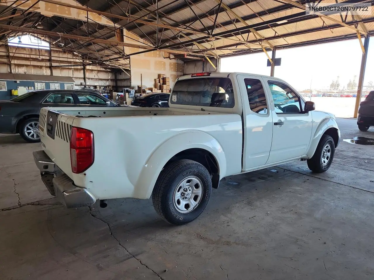 NISSAN NAVARA (FRONTIER) 2016, VIN 1N6BD0CT2GN797722