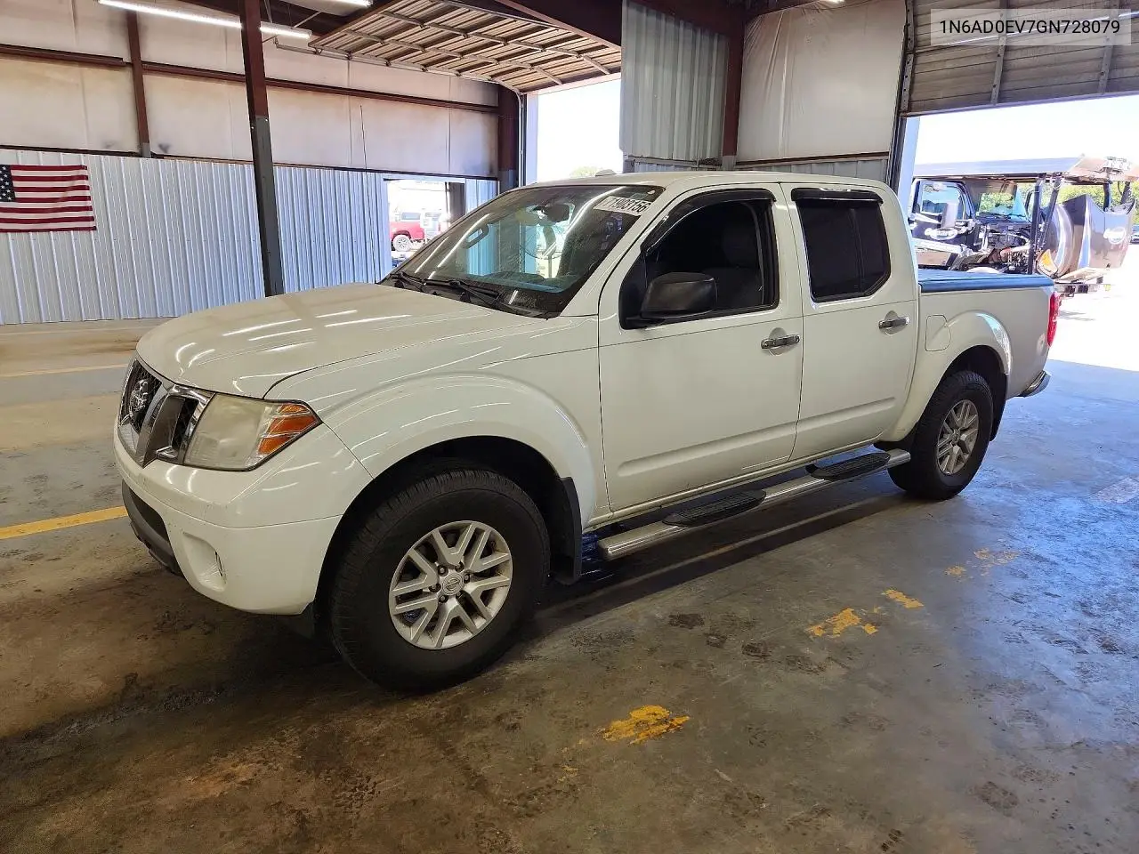NISSAN NAVARA (FRONTIER) 2016, VIN 1N6AD0EV7GN728079