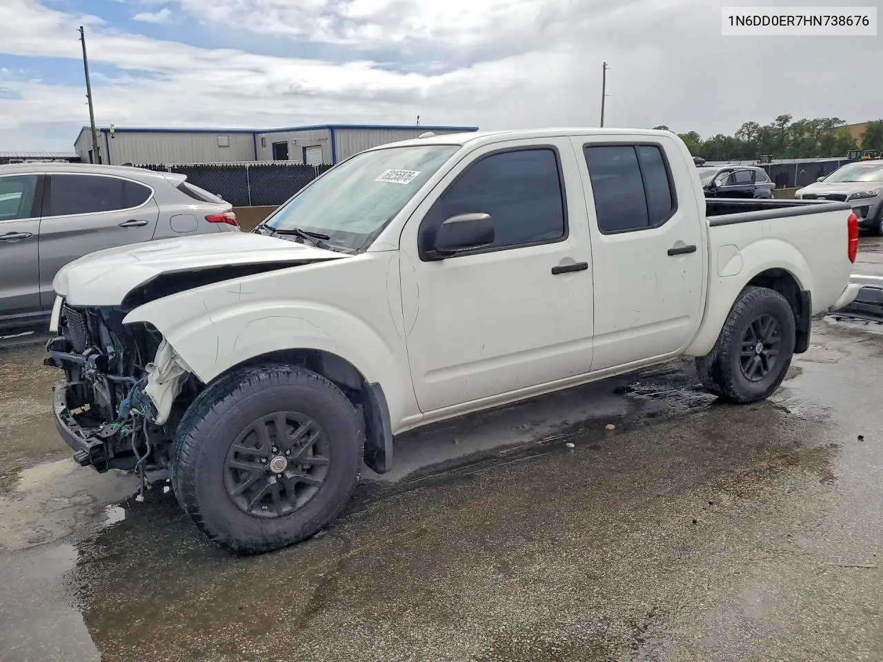 NISSAN NAVARA (FRONTIER) 2017, VIN 1N6DD0ER7HN738676
