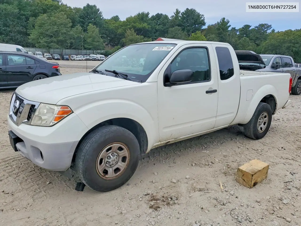 NISSAN NAVARA (FRONTIER) 2017, VIN 1N6BD0CT6HN727254