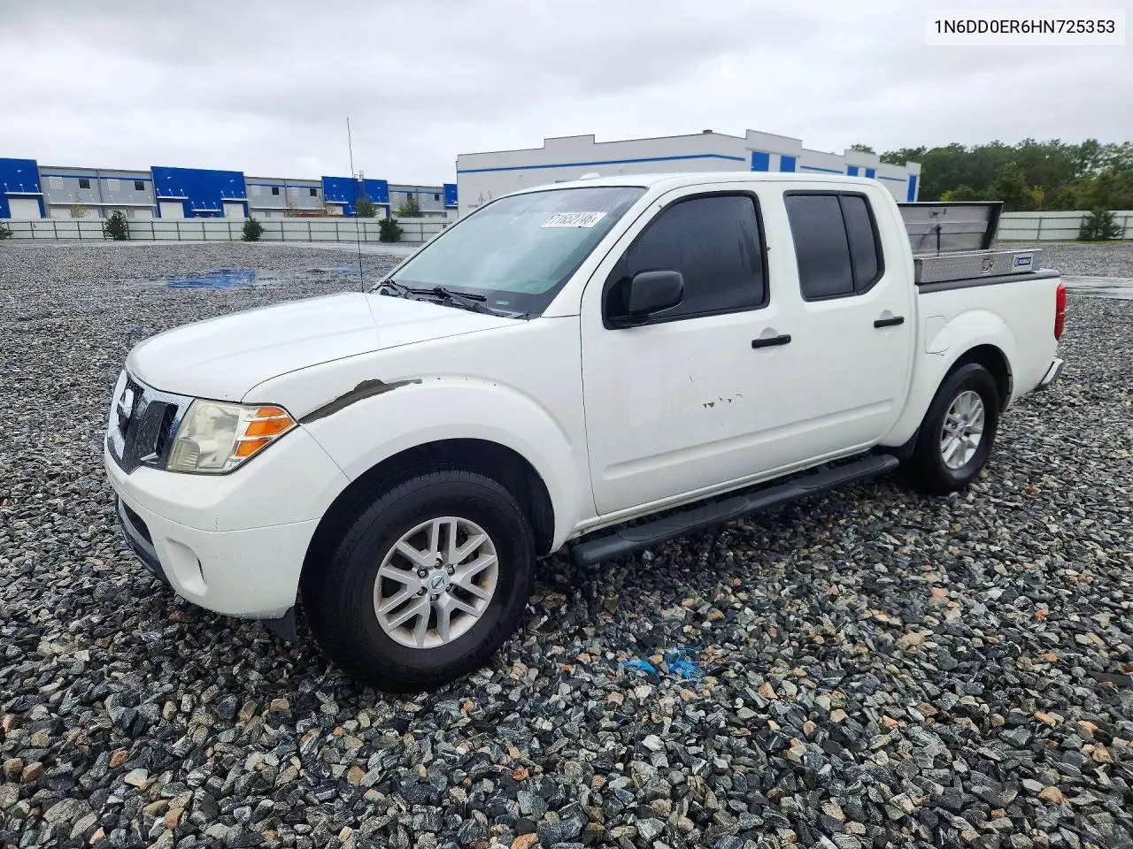 NISSAN NAVARA (FRONTIER) 2017, VIN 1N6DD0ER6HN725353