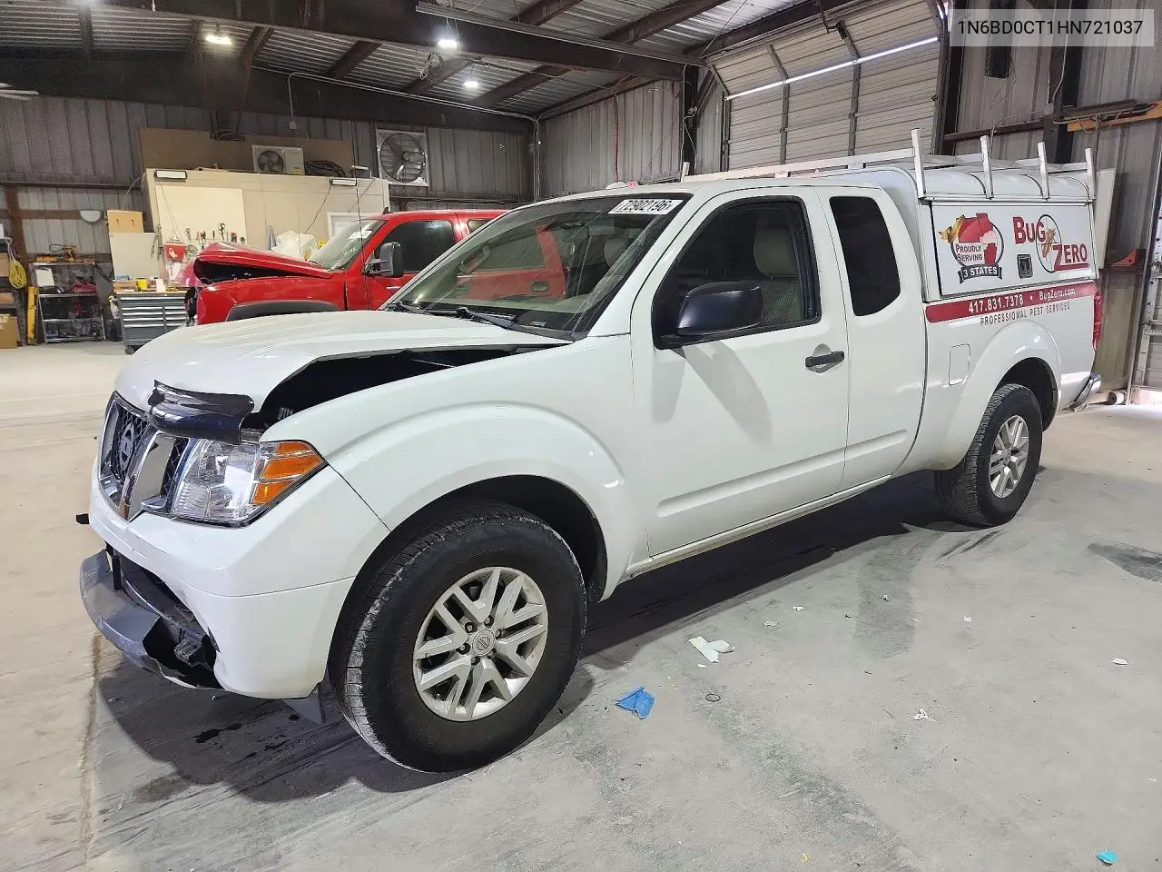 NISSAN NAVARA (FRONTIER) 2017, VIN 1N6BD0CT1HN721037