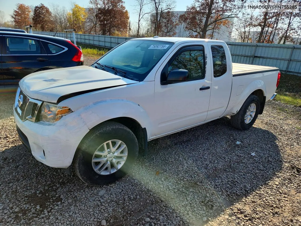 NISSAN NAVARA (FRONTIER) 2017, VIN 1N6AD0CW6HN755285