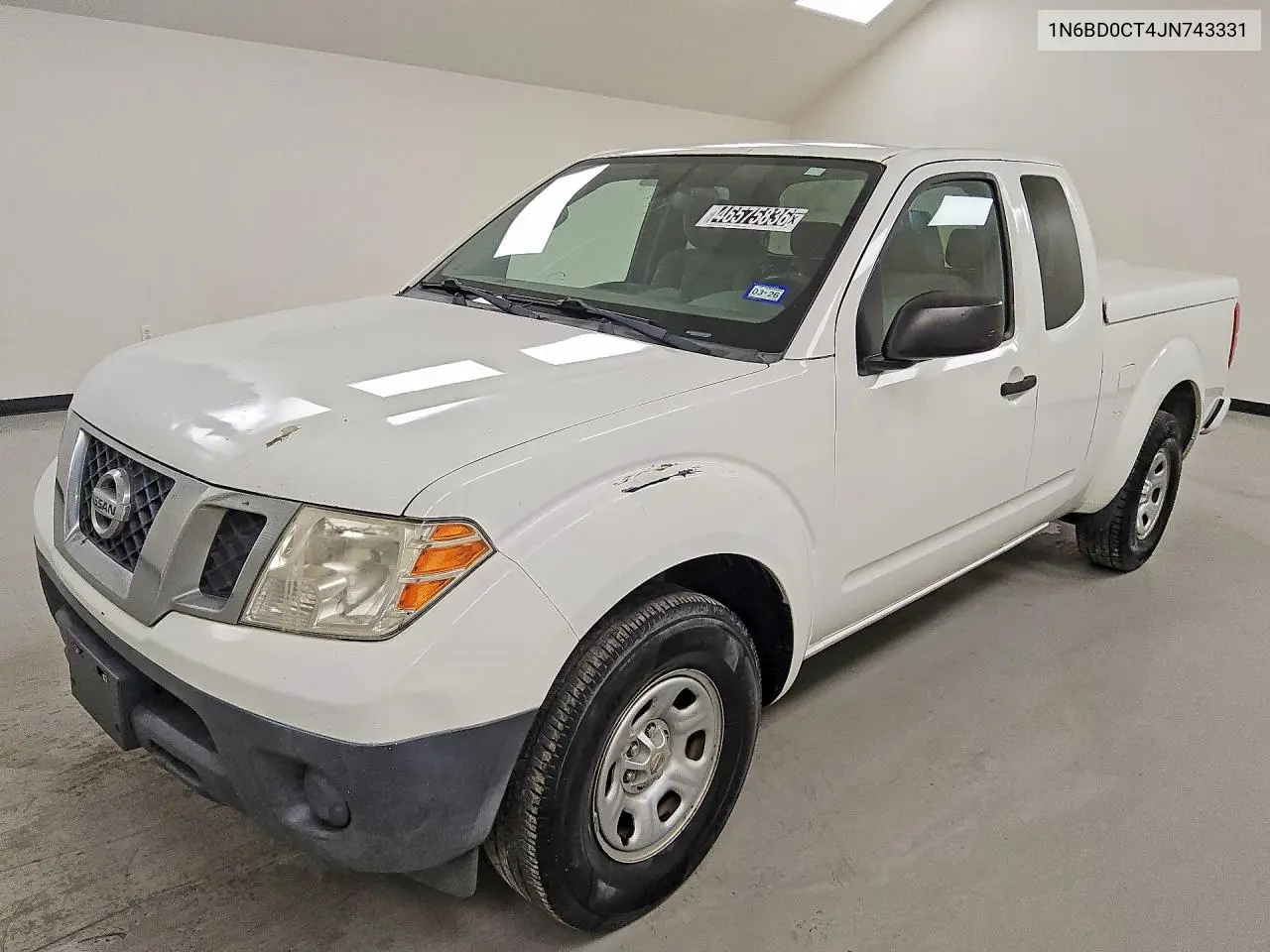 NISSAN NAVARA (FRONTIER) 2018, VIN 1N6BD0CT4JN743331