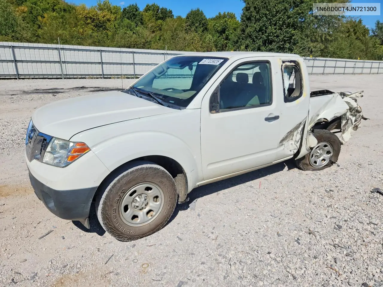 NISSAN NAVARA (FRONTIER) 2018, VIN 1N6BD0CT4JN721300