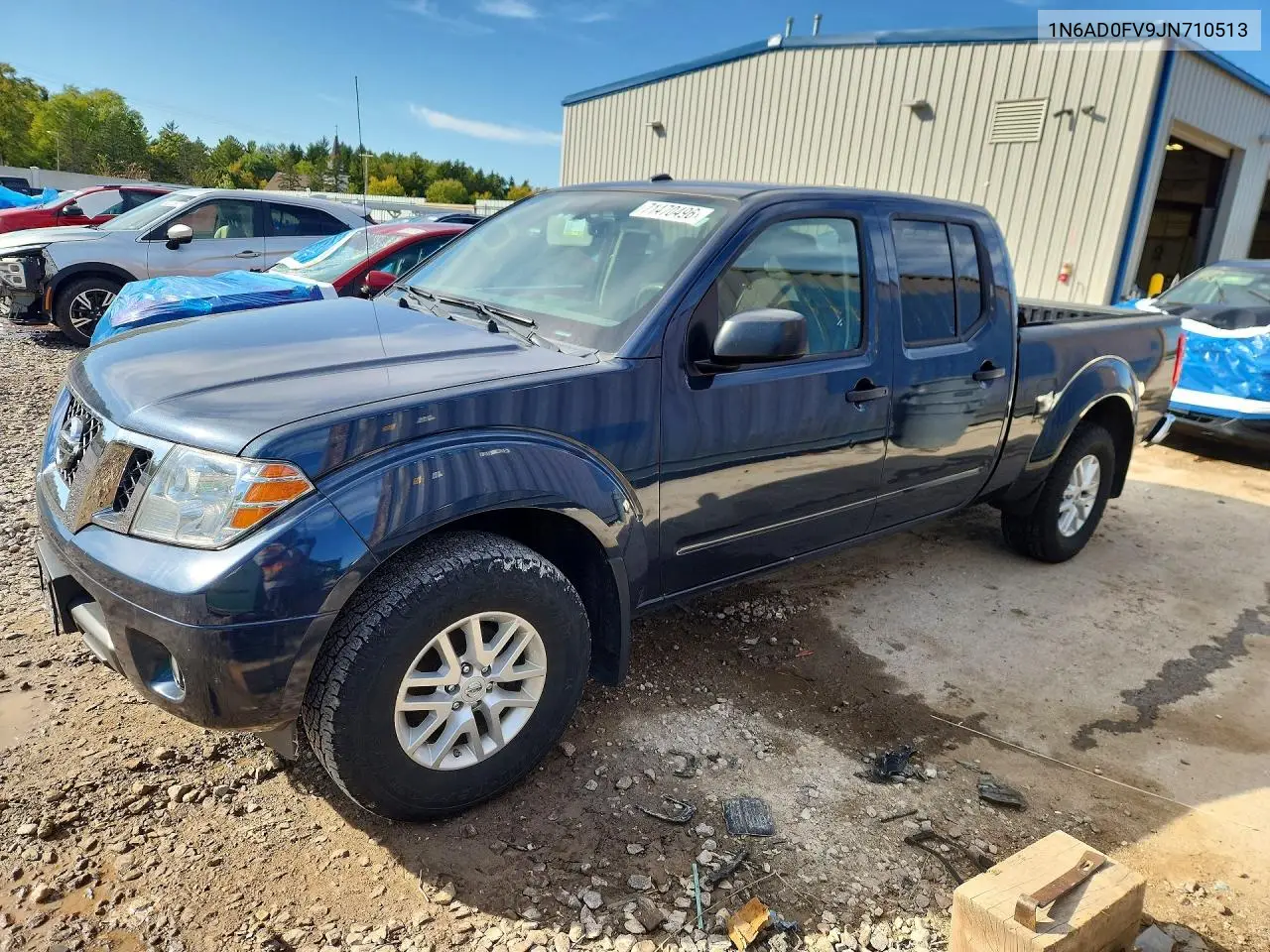 NISSAN NAVARA (FRONTIER) 2018, VIN 1N6AD0FV9JN710513