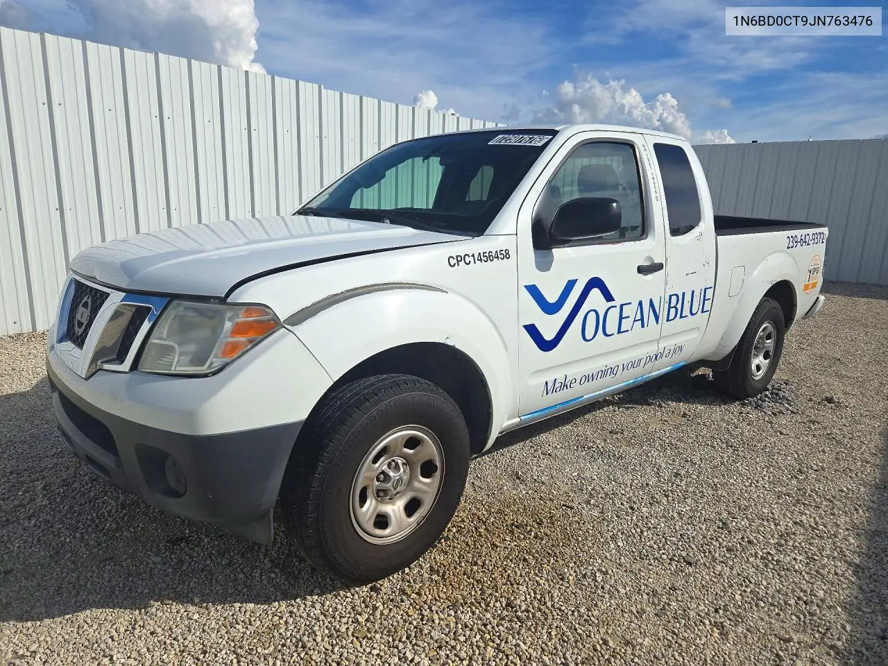 NISSAN NAVARA (FRONTIER) 2018, VIN 1N6BD0CT9JN763476