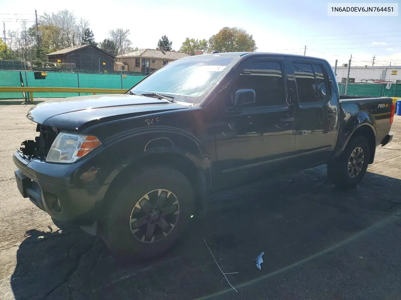NISSAN NAVARA (FRONTIER) 2018, VIN 1N6AD0EV6JN764451