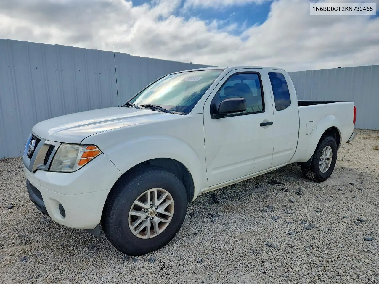 NISSAN NAVARA (FRONTIER) 2019, VIN 1N6BD0CT2KN730465