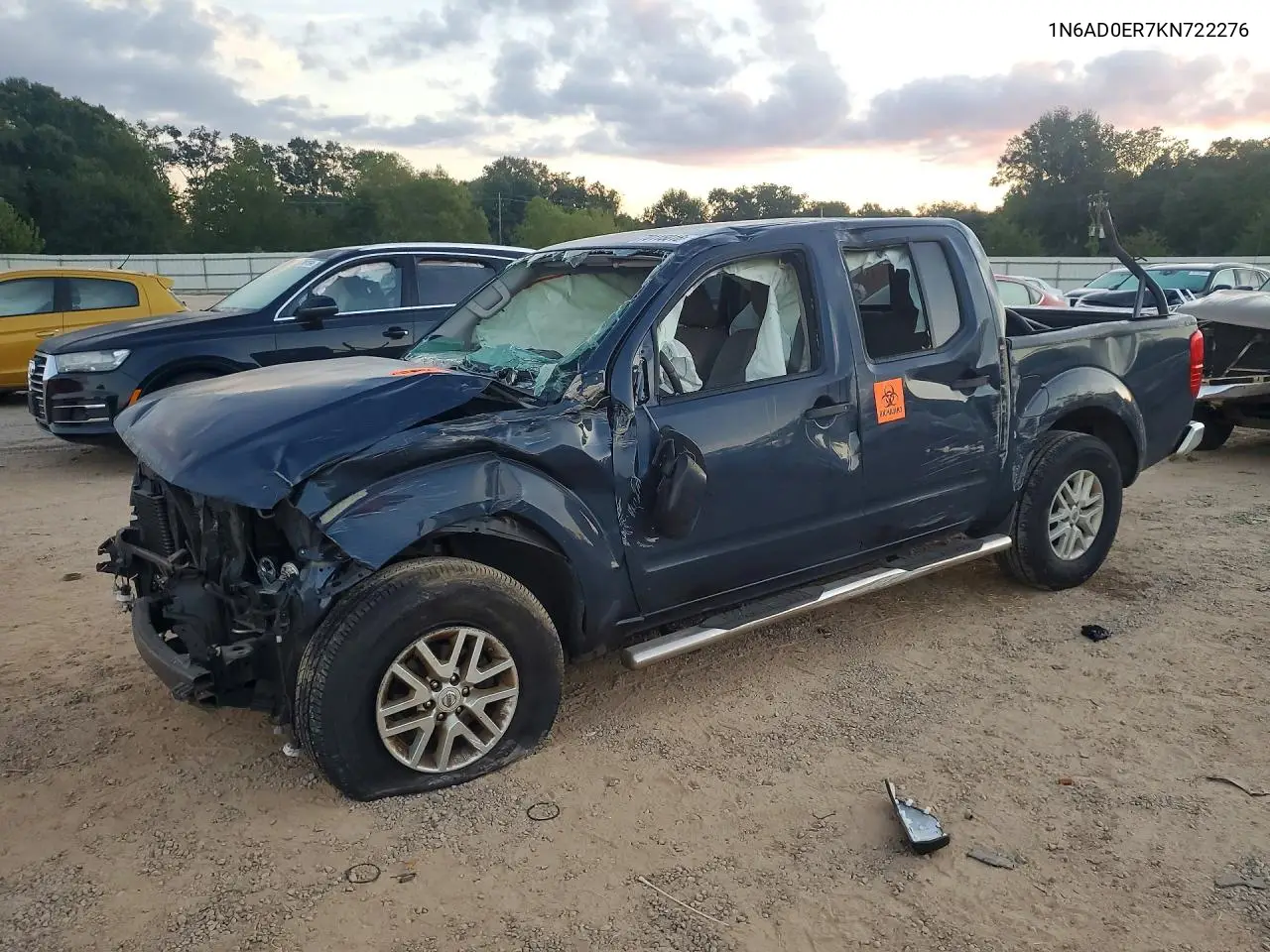 NISSAN NAVARA (FRONTIER) 2019, VIN 1N6AD0ER7KN722276