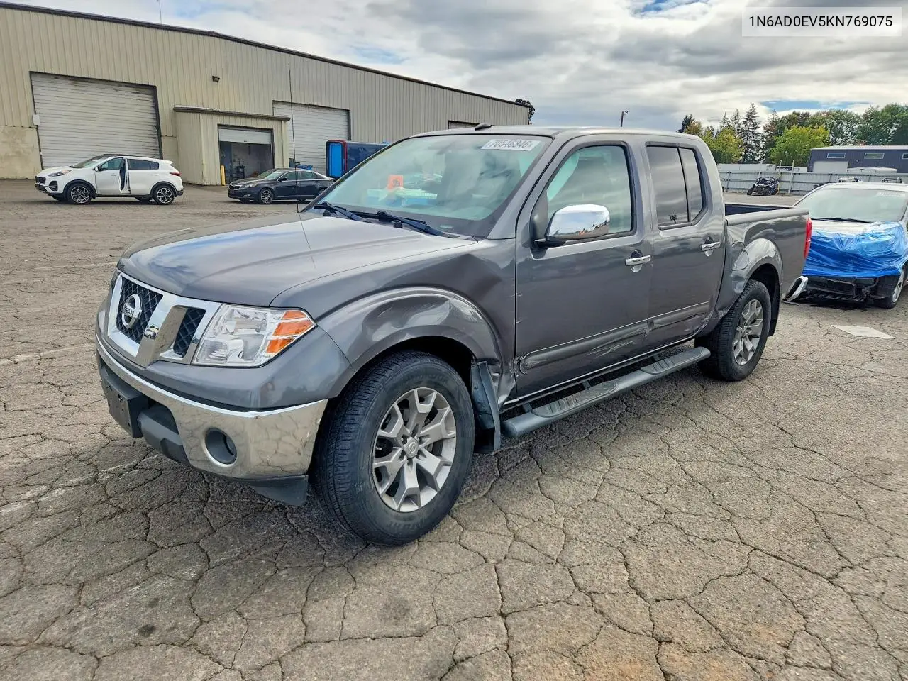 NISSAN NAVARA (FRONTIER) 2019, VIN 1N6AD0EV5KN769075