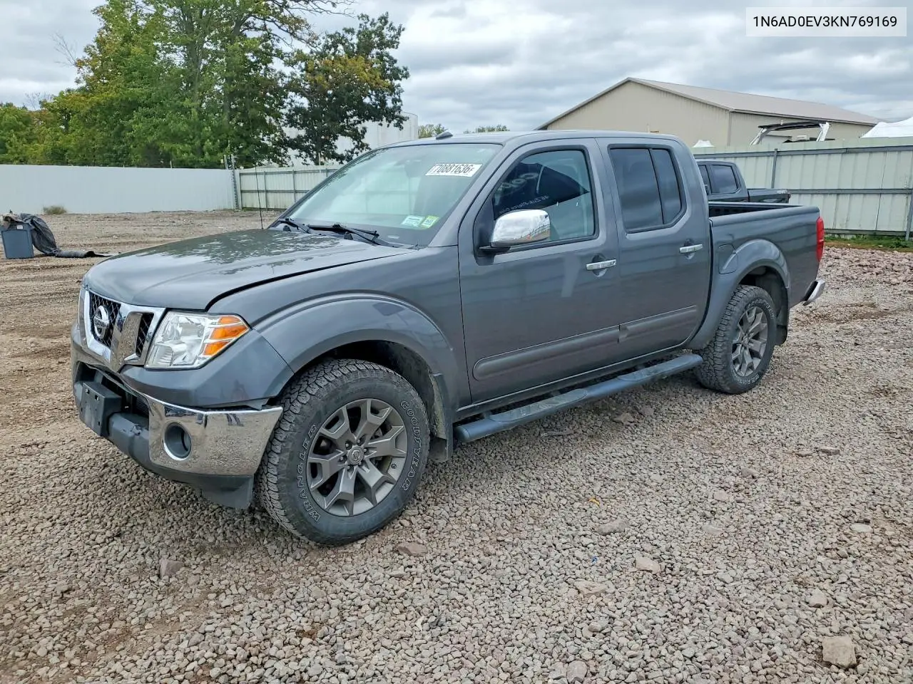 NISSAN NAVARA (FRONTIER) 2019, VIN 1N6AD0EV3KN769169