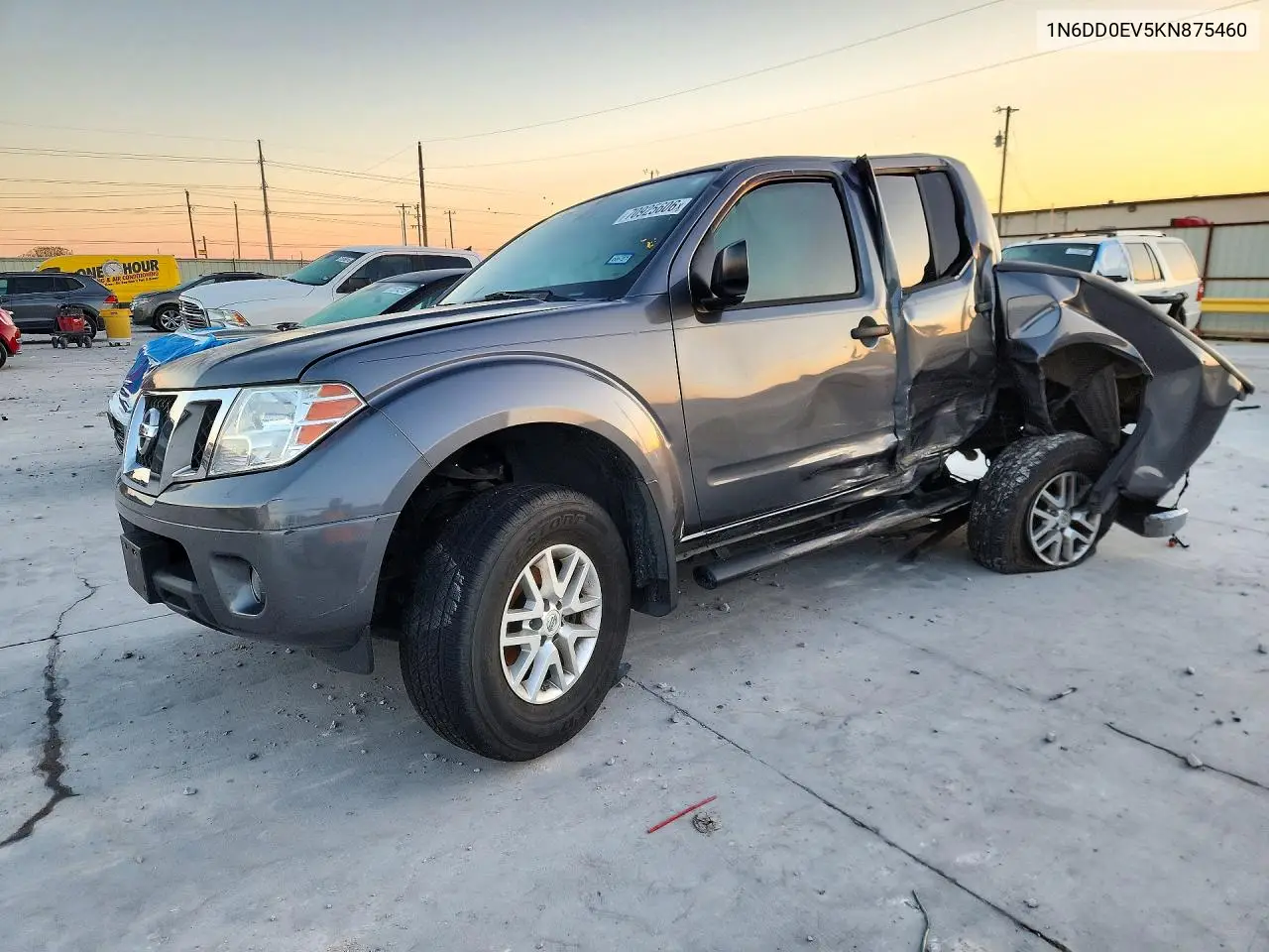 NISSAN NAVARA (FRONTIER) 2019, VIN 1N6DD0EV5KN875460