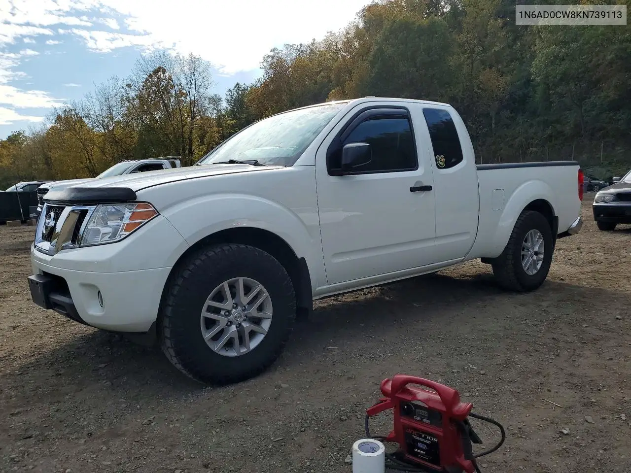 NISSAN NAVARA (FRONTIER) 2019, VIN 1N6AD0CW8KN739113