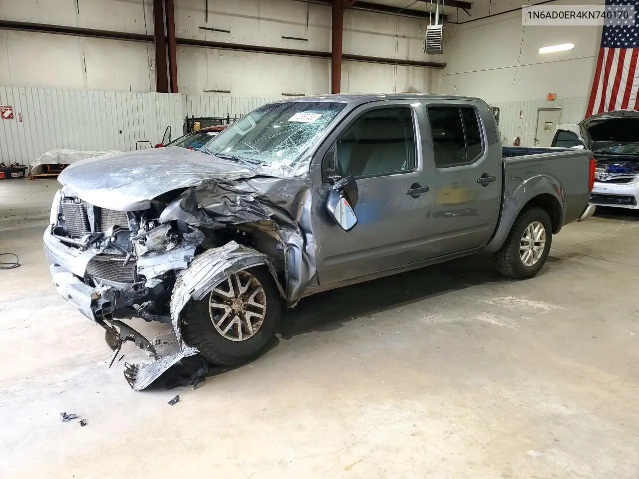 NISSAN NAVARA (FRONTIER) 2019, VIN 1N6AD0ER4KN740170