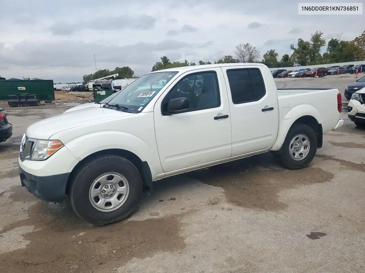 NISSAN NAVARA (FRONTIER) 2019, VIN 1N6DD0ER1KN736851