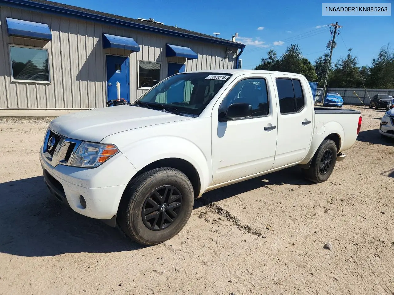 NISSAN NAVARA (FRONTIER) 2019, VIN 1N6AD0ER1KN885263