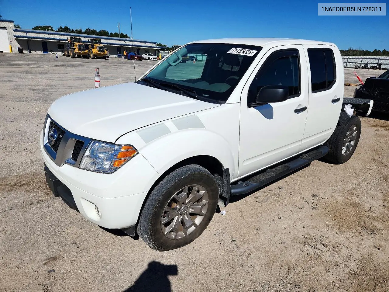 NISSAN NAVARA (FRONTIER) 2020, VIN 1N6ED0EB5LN728311