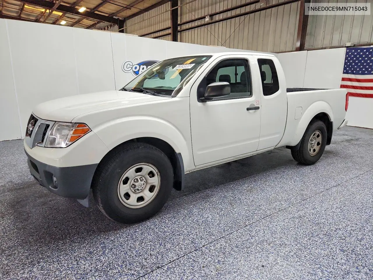 2021 NISSAN NAVARA (FRONTIER) VIN 1N6ED0CE9MN715043 — фото 1