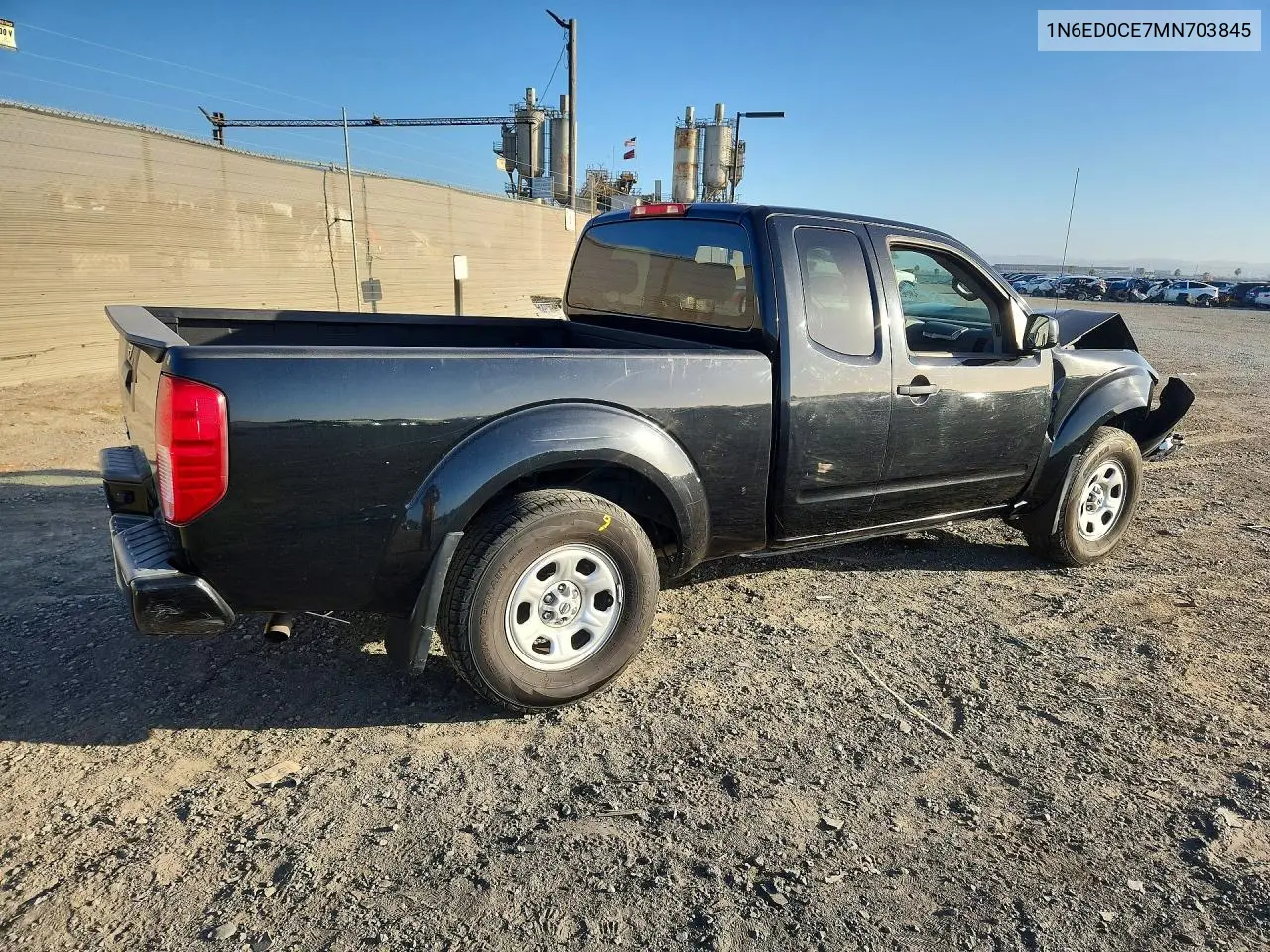 2021 NISSAN NAVARA (FRONTIER) VIN 1N6ED0CE7MN703845 — фото 3