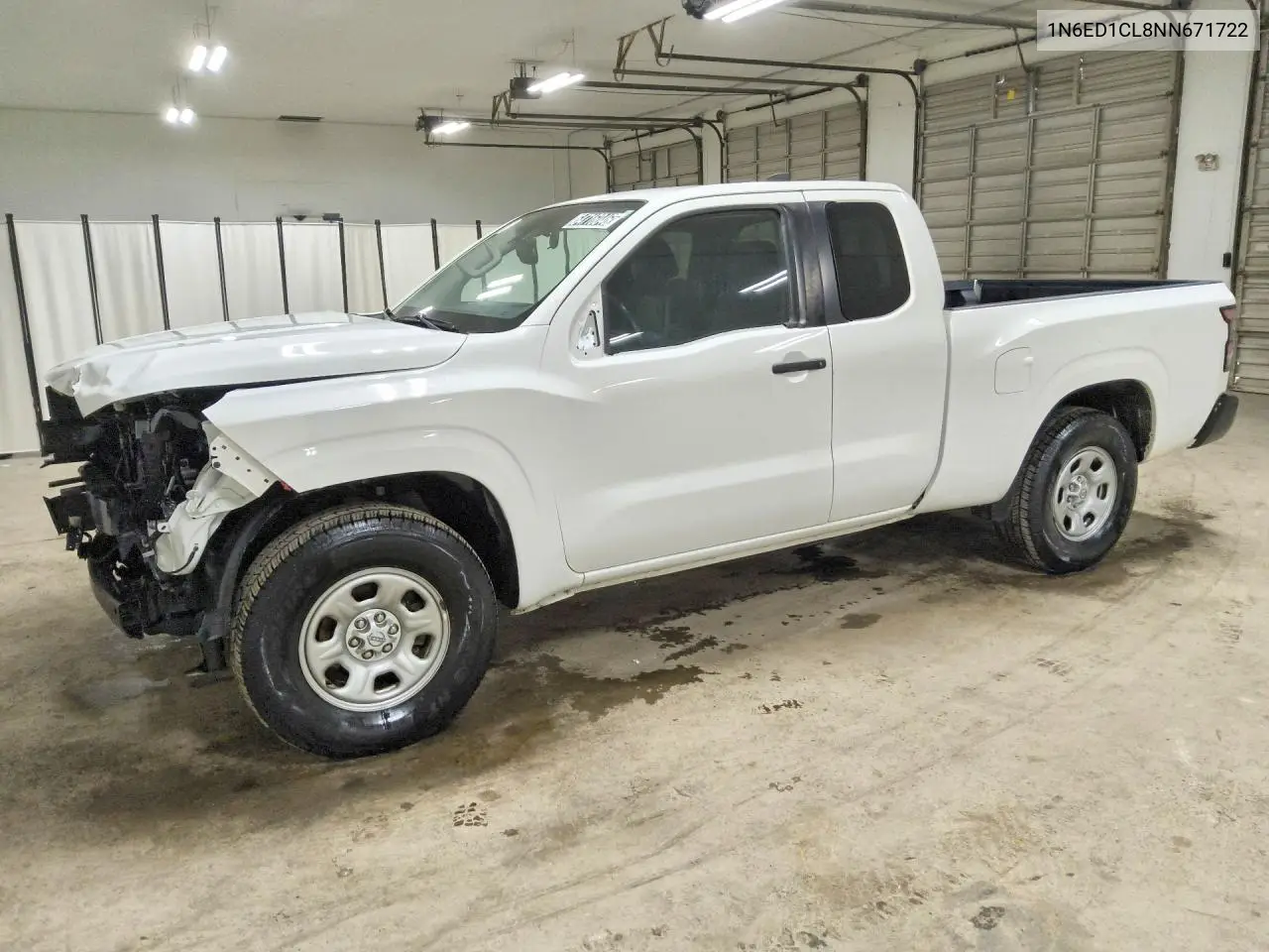 NISSAN NAVARA (FRONTIER) 2022, VIN 1N6ED1CL8NN671722