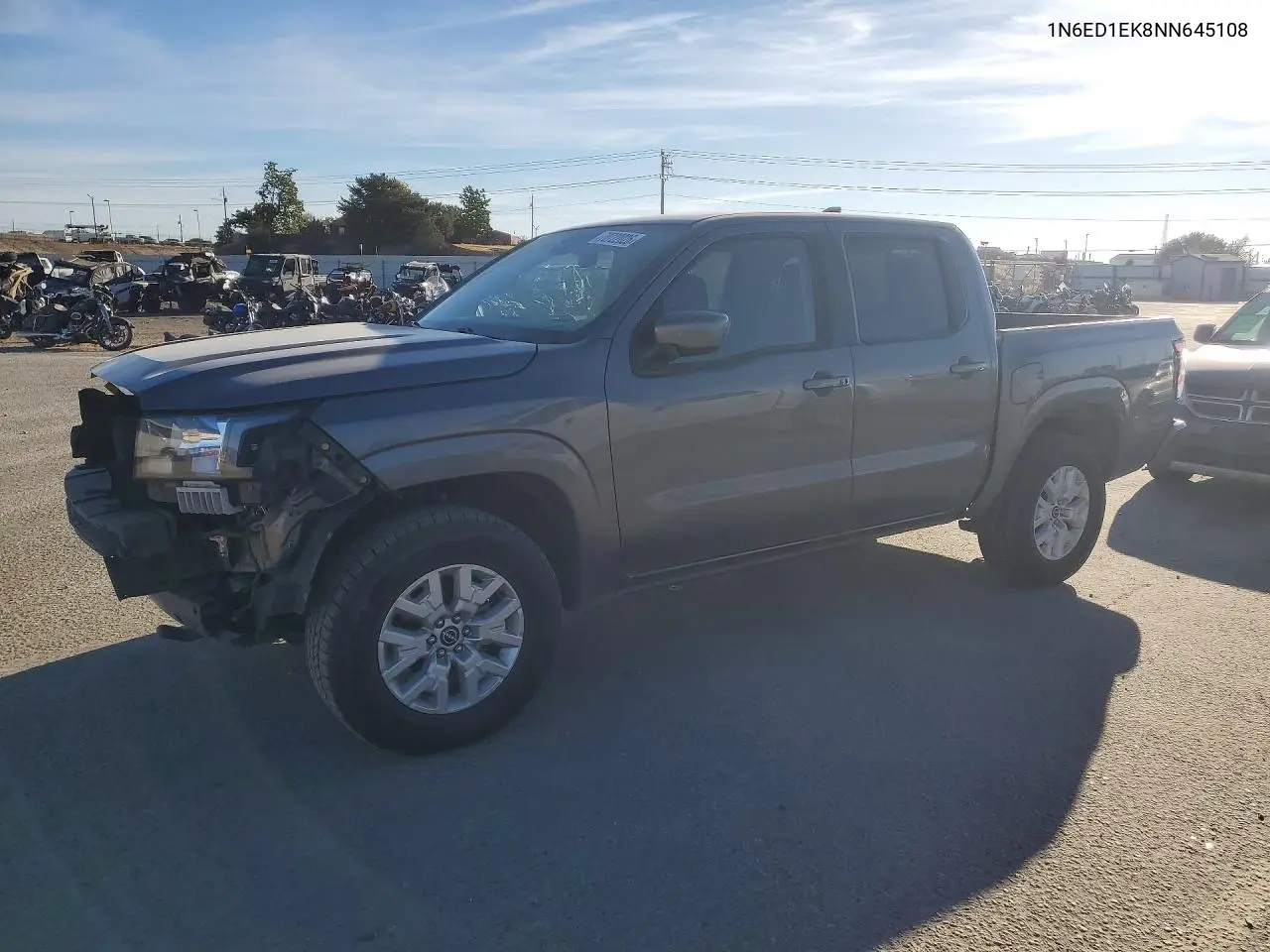 NISSAN NAVARA (FRONTIER) 2022, VIN 1N6ED1EK8NN645108