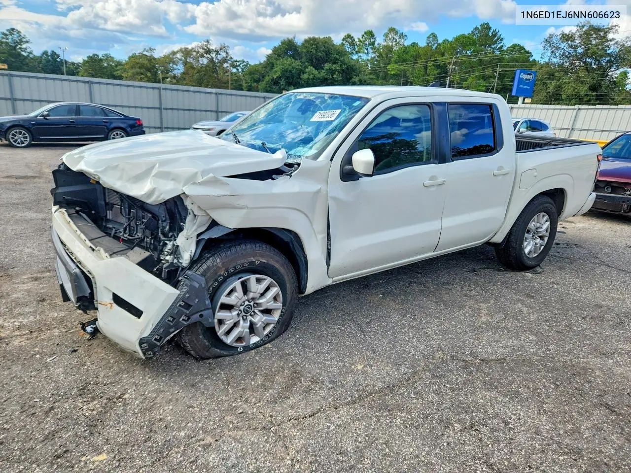 NISSAN NAVARA (FRONTIER) 2022, VIN 1N6ED1EJ6NN606623