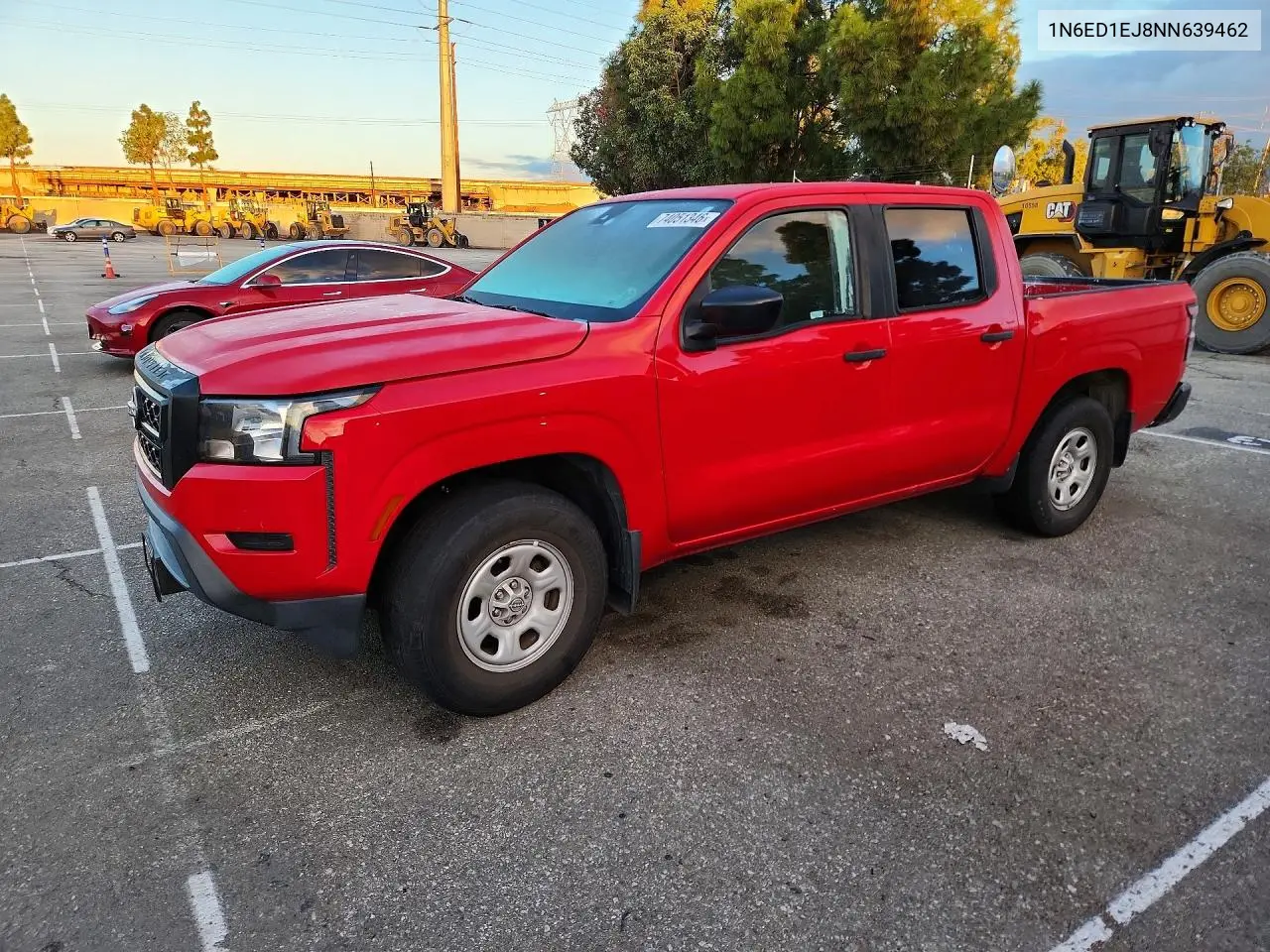NISSAN NAVARA (FRONTIER) 2022, VIN 1N6ED1EJ8NN639462